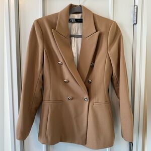 Zara tan blazer